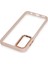 Samsung Galaxy A24 4g Elegant Clear Case (Şeffaf Kılıf) - Stylish Protective Cover - Pudra 4