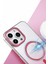 Apple iPhone 16 Pro Max Selene Shine Magsafe Case – Elegant Glossy Kılıf (Işıltılı Premium Kapak) - Çöl Titanyum 2