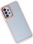 Samsung Galaxy A23 4g Elegant Clear Case (Şeffaf Kılıf) - Stylish Protective Cover - Pudra 3