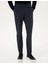 Erkek Lacivert Slim Fit Kanvas Pantolon 50317228-VR033 2