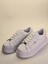Melinta Düz Beyaz Yandan Delikli Sneaker Ayakkabı 3