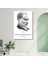 Tekli Dikey Kanvas Makam Panosu Atatürk Sözleri Siyah Beyaz Ne Mutlu Türk'üm Diyene! 1
