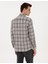 Erkek Kahverengi Regular Fit Uzun Kollu Gömlek 50316754-VR029 5