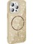 Apple iPhone 15 Pro Uyumlu Magsafe Özellikli Okso Kapak Gold 2