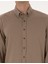 Erkek Vizon Regular Fit Uzun Kollu Gömlek 50316736-VR052 6
