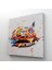 Hamburger Graffiti Kanvas Tablo, Banksy Sokak Graffiti TABLO-5344 1