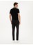Erkek Siyah Slim Fit Klasik Jogger Pantolon 50317618-VR046 4