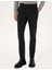 Erkek Siyah Slim Fit Kanvas Pantolon 50317228-VR046 2