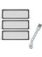 Roborock S4, S5 Max, S5, S50, S51, S6 Max, S6 Maxv, S6 Pure, S6 ile Uyumlu Filtre Seti 1
