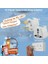 Tip G Ingiliz Adaptör Fişi - Hindistan, Ingiltere, Dubai, Hong Kong, Irlanda, Singapur, Hac ve Umre Uyumlu, 2 ve 3 Uçlu Fiş Dönüştürücü Priz, Uluslararası Seyahat Adaptörü 2