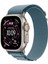 Watch Ultra 3 Gps + Cellular, 49 mm Natürel Titanyum Kasa ve Açık Mavi Alpine Loop - Küçük Boy 1
