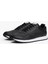 New Runner Eva Tabanlı Deri Klasik Erkek Siyah Sneaker FM0FM055120GX 2