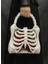 Kadın Kemik Görünümlü Iskelet El Çantası – Bone Bag (Beyaz & Kemik Beyazı) 4