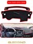 Kia Ceed 2013-2019TORPİDO Koruma Halısı Kırmızı Kenar 1