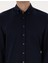 Erkek Lacivert Mikro Desenli Slim Fit Uzun Kollu Gömlek 50316747-VR033 6