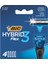 Hybrid 3 Flex Erkek Tıraş Bıçağı Yedek Kartuş 4'lü 3 Titanyum Bıçak Aloe Vera ve E Vitaminli Konforlu Tıraş 1