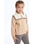 Lcw Kids Bej Bisiklet Yaka Uzun Kollu Baskılı Kız Çocuk Sweatshirt ve Tayt 2'li Takım 1