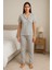 Kadın Gömlekli Pijama Takımı 1