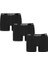 Boxer Short 3 Pack Erkek Boxer (3'lü) BX3001 Siyah 1