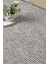 Gri Oval Dokuma Halı Salon Oturma Odası Yatak Odası Koridor Yolluk Halısı Gri Oval 2