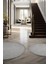 Gri Oval Dokuma Halı Salon Oturma Odası Yatak Odası Koridor Yolluk Halısı Gri Oval 3