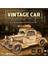 Minyatür Vintage Car| Ahşap Vintage Car Maketi | 3D Puzzle 1