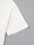 20/1 Penye Compack Palmiye Ön Baskılı Oversize Bisiklet Yaka Kısa Kol Yazlık T-Shirt - Beyaz 2