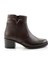 Kahve Hakiki Deri Kadın Bot & Bootie K02286701303 1