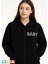 Unisex Kapşonlu Fermuarlı Hodie Parlak Taşlı Kalın Şardonlu Oversize Ceket Sweatshirt 1