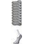 Gri Erkek Görünmez Çorap 9 Çift 1