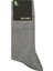 Gri Bambu Tekli Soket Çorap 1