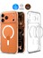 iPhone 17 Pro ile uyumlu ince MagSafe Kılıf Ultra Hybrid Sararma Karşıtı DuraClear™ Hava Kanalı Teknolojisi™ Askeri Sınıf Koruma MagFit Clear White Şeffaf Kapak - ACS10066 1