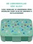 Bento 700ML Lunchbox Yeni Koleksiyon Tek Katlı 3 Bölmeli Abs Plastik Çocuk Sefer Tası Yemek Kutusu 2