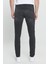 Erkek Antrasit Ekstra Slim Fit Dar Kesim Rıss Pamuklu Esnek Denim Jean Kot Pantolon 9
