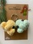 2'li Pofuduk Ahtapot Figürlü Amigurumi Anahtarlık Seti 1