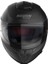 N80.8 Classic N-Com Mat Siyah Kapalı Kask 4