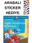 Arabalı Sticker Hediyeli - Okul Öncesi Resimli Kitaplar Masal - Çağlar Karanlıktan Korkmuyor 1