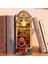 Minyatür Zaman Yolculuğu Kitaplık Dekorasyonu | Ahşap Zaman Yolculuğu Booknook Maketi | 3D Puzzle 4