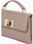 1927 Mini Deri Crossbody Bag, Şık Zincir Askılı ve Top Handle Çanta 6