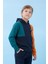 Kapüşonlu Parçalı 3 Ip Erkek Çocuk Sweatshirt Lacivert 2
