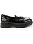 Siyah Kadın Loafer Ayakkabı K01823060898 1