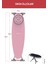 Premium Ütü Masası Soft Pembe Ayarlanabilir Yükseklik 44x152 cm Fonksiyonel Tasarım 2