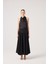 Fermuarlı Uzun Elenor Etek Siyah 1