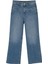 Mavi Yüksek Bel Wide Leg Jean 1