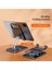 Katlanabilir Metal Telefon ve Tablet Standı – Hafif ve Taşınabilir Masaüstü Tutucu 5