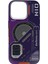 iPhone 16 Pro Max Uyumlu Nio Magsafe Matte Armor Kılıf (Mor) 1