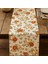 Balkabağı Desenli Duck Kumaş Masa Runner – 40×140 cm | Sonbahar Temalı Rustik Sofra Aksesuarı 5