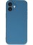 Apple iPhone 16 Plus Uyumlu Silikon First Kapak Mavi 2