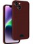 Apple iPhone 14 Uyumlu Kartlıklı Kelvin Kapak Bordo 1
