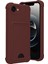 Apple iPhone 16E Uyumlu Kartlıklı Kelvin Kapak Bordo 1
